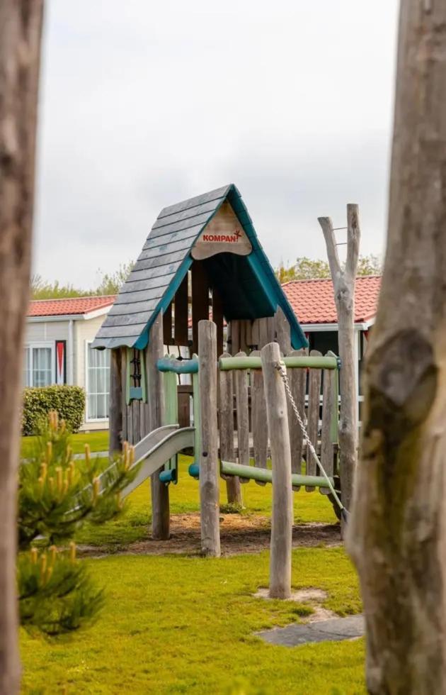 Chalet Sirun Strandcamping Valkenisse, Biggekerke Esterno foto